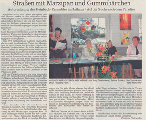 Straßen mit Marzipan und Gummibärchen