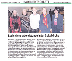 Gartenlesung: 640 Euro für Förderverein Hospiz